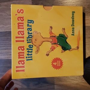 llama llama's little library board books by Anna Dewdney